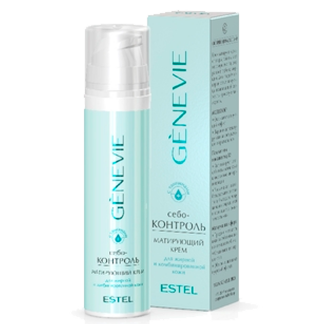 Матирующий крем для жирной и комбинированной кожи